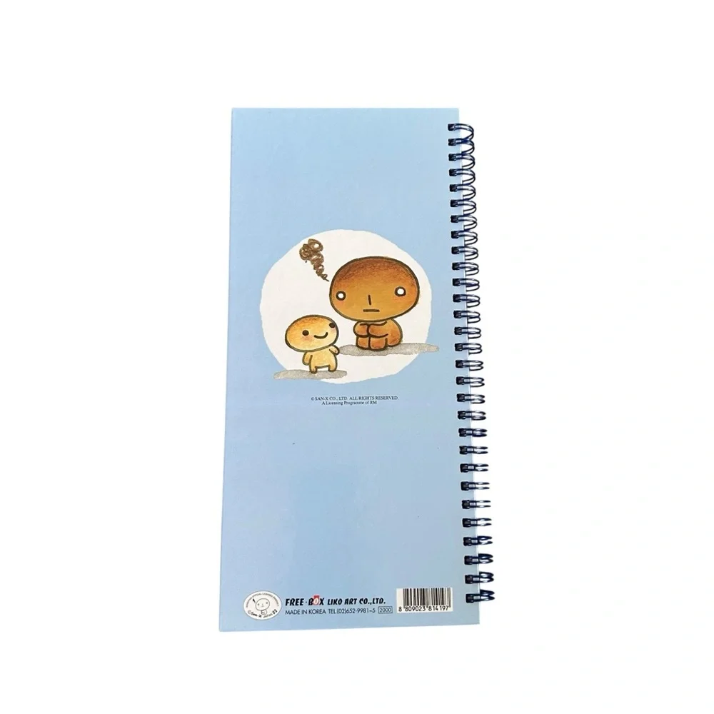Vintage Y2K Kogepan Long Spiral Notebook Cute Japanese Stationary Kawaii NWT
